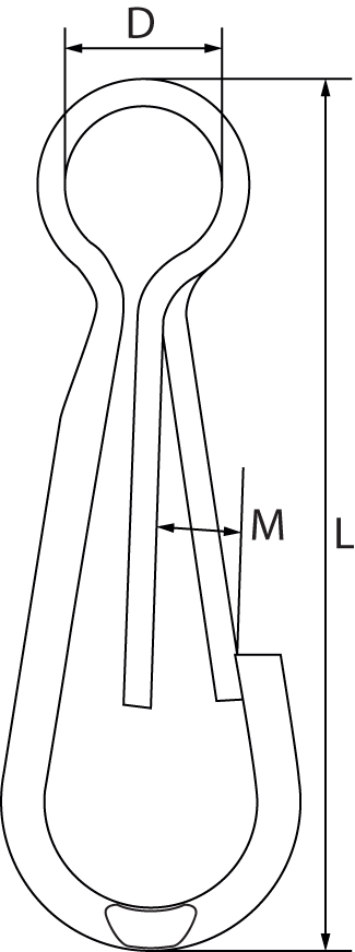 Simplex Hooks Zinc Plated 