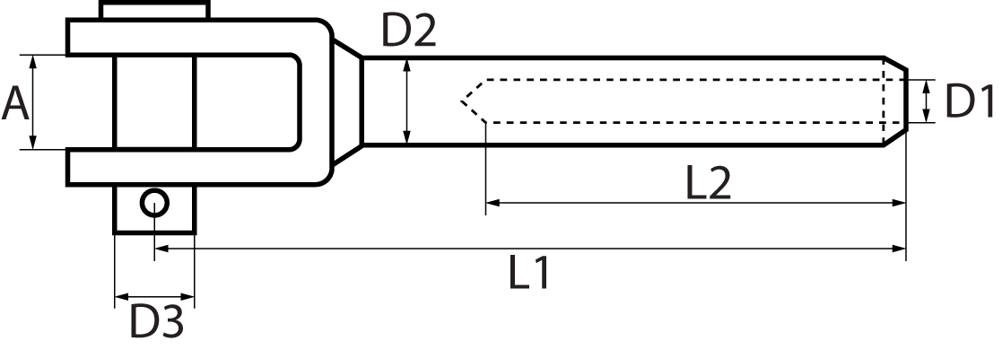 Swaged Fork Terminals  