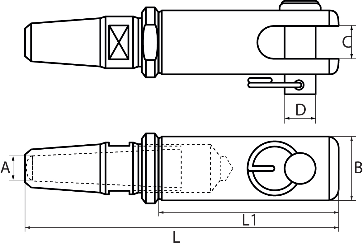 Swageless Fork Terminals 