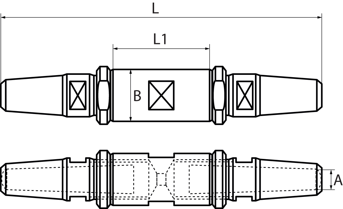 Swageless Terminals Both Ends 