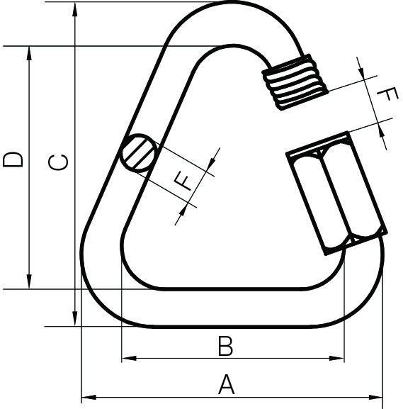 Delta Type Quick Links Zinc Plated 