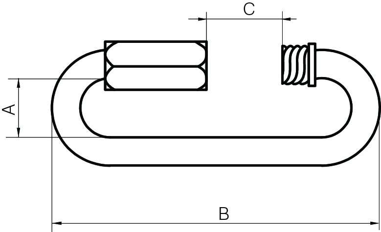 Long Series Quick Links Zinc Plated (Standard & Long Series)