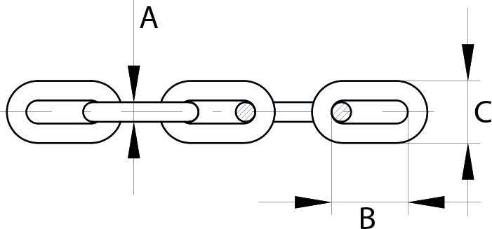 Short Link Chain Electrically Welded Mild Steel Galvanised 